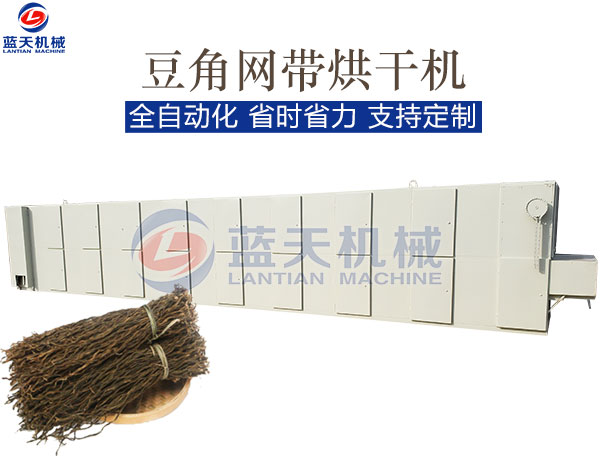 豆角網(wǎng)帶烘干機